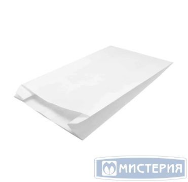 Пакет пищевой [100+60]х300 мм без руч., без окна, бел., бум., 2000 шт/кор 2 000 шт/упак РОССИЯ 011-100019-001 Ж