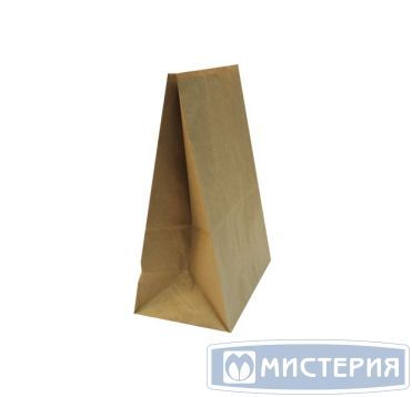 Пакет на вынос [220+120]х290 мм M без ручек, крафт, бум., 500 шт/кор 500 шт/упак РОССИЯ 015-000088-001