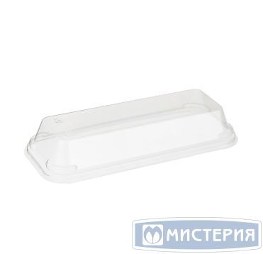 Крышка к контейнеру для суши 219х89х38 мм, прозр., ПЭТ, 560 шт/кор "Комус" 560 шт/упак РОССИЯ С-020К