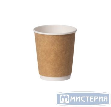 Стакан для холодного/горячего, объем 0.25 л, дизайн Звезды на ванили