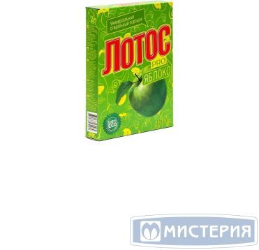 Стиральный порошок для всех видов тканей "Лотос Pro" Яблоко, автомат и ручная стирка, 450 г 24 шт/кор РОССИЯ