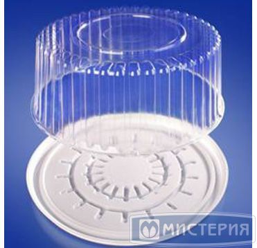 Дно круглое, d 202мм, d 180мм, белое