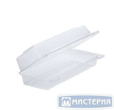 Упаковка прям. внеш. 244х114х70мм, внутр. 221х75х59мм, 0,5кг, прозрачная, ОПС