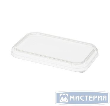 Крышка прямоугольная, прозрачная 142х92мм