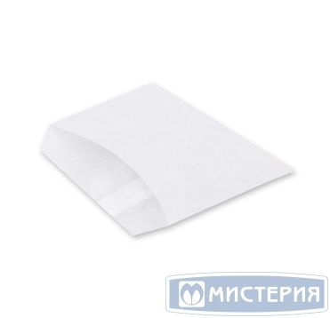 Пакет пищевой 115х100 мм без руч., без окна, бел., бум., 3000 шт/кор РОССИЯ 011-000051-001