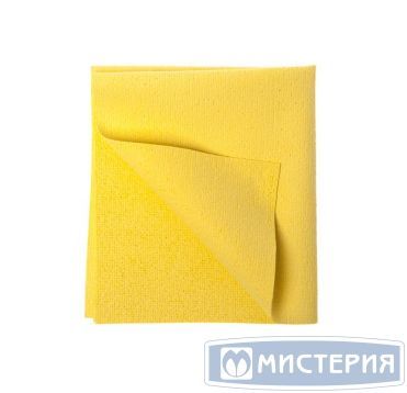 Салфетка для стекол, зеркал 350х400 мм, желт., микроволокно ПУ, 50 шт/кор "HQ Profiline" КИТАЙ 73613