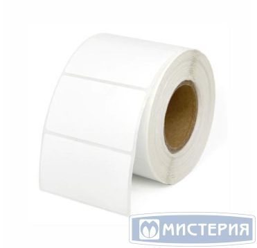 Этикетка стикер 40х40 мм, бел., без печати, 30000 шт/кор 5 000 шт/упак РОССИЯ