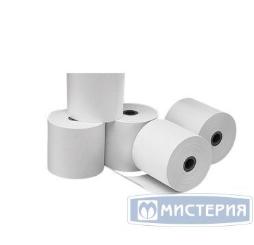Чековая лента 57мм х 25м, d12 мм, бел., термобум. 200 рул/упак 200 рул/кор РОССИЯ 00-00020178