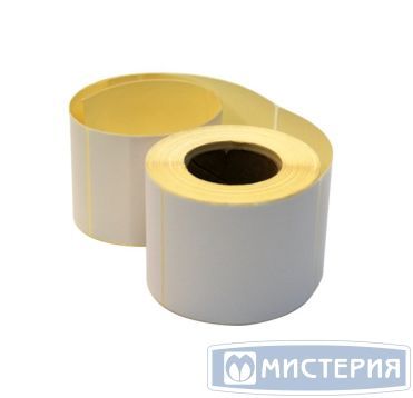 Весовая лента 58х80 мм, непринт., бел., термобум., 500 шт/рул 45 рул/кор РОССИЯ
