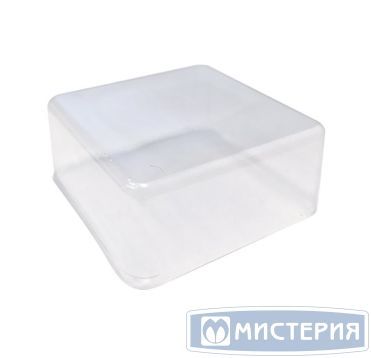 Упаковка для кондит. изделий [крышка] 90х90х45[80х80х35] мм, прозр., ПЭТ, 960 шт/кор "Kado-Prim" 960 шт/упак РОССИЯ КД-504К