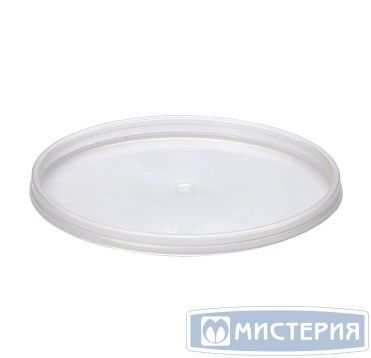 Крышка к контейнеру для пресервов [ведру] d121 мм, прозр., ПП, 500 шт/кор "Перинт" 500 шт/упак РОССИЯ крышка 121