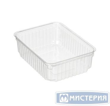 Контейнер 950мл, прямоугольный, прозрачный, (300 штук в упаковке)