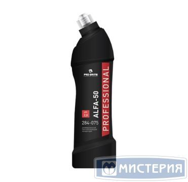 Средство для очистки сантехники "Pro-Brite" Alfa-50, изогнутое горло, 750 мл 14 шт/кор РОССИЯ 284-075