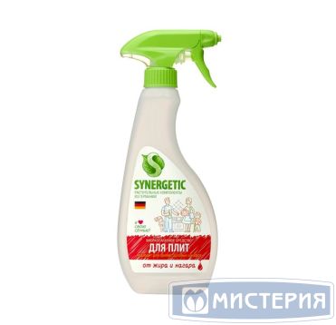 Средство для очистки кухонных плит "Synergetic" От жира и нагара, триггер, 500 мл 8 шт/кор РОССИЯ 106052/8