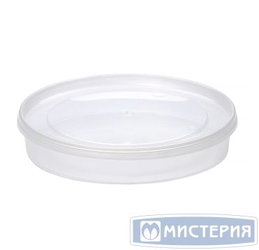Крышка для контейнера под пресервы и мёд, кругл., d 145мм, прозрачная, ПП