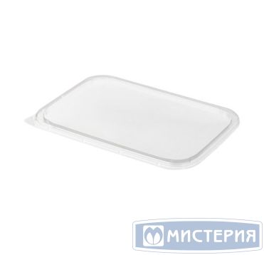 Крышка к контейнеру 186х132х7 мм, прозр., ПП, 50 шт/упак "Clarity" 500 шт/кор РОССИЯ 186 к