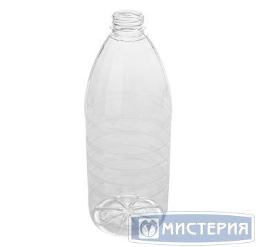 Бутылка ПЭТ 2000 мл, прозр., горло d38 мм, крышка и ручка в компл., 45 шт/кор 45 шт/упак РОССИЯ 2,00 BRC