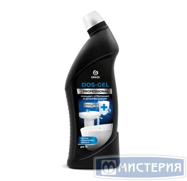 Средство для дезинфекции и отбеливания "Grass" Dos-Gel Professional, изогнутое горло, 750 мл 12 шт/кор РОССИЯ 125551