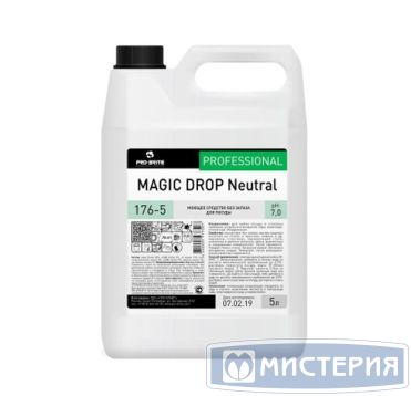 Средство для мытья посуды "Pro-Brite" Magic Drop Neutral, концентрат, канистра, 5000 мл 4 шт/кор РОССИЯ 176-5