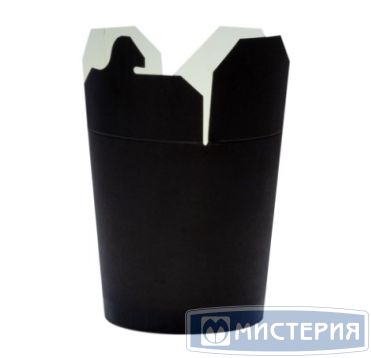 Коробка для лапши 500 мл, d84хh98 мм, черн., карт., 35 шт/упак "SaaMi" 560 шт/кор РОССИЯ 67958/67898/241044