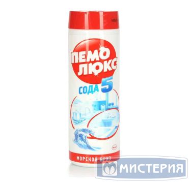 Средство чистящее универсальное "Пемолюкс" Сода, Морской Бриз, порошок, 480 г 16 шт/кор РОССИЯ