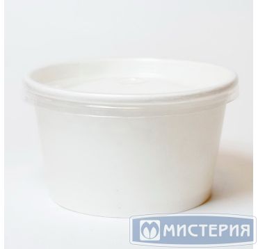 Картонный контейнер для супа, чаша, 500 мл, D - 121 мм
