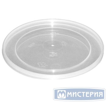 Крышка для контейнера под пресервы и мёд, d=69мм, полупрозрачная, ПП