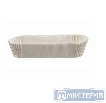 Розетка кондитерская [овал] 34х136х27 мм, бел., бум., 1000 шт/упак 10 упак/кор РОССИЯ OV7 - W