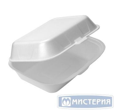 Ланчбокс 1-секц. 195х150х70мм, белый, ВПС