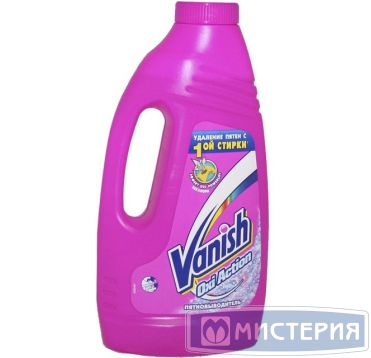 Пятновыводитель "Vanish" Oxi Action, гель, 1000 мл 6 шт/кор РОССИЯ для белого