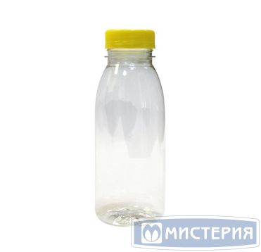 Бутылка ПЭТ 300 мл, прозр., горло d38 мм, крышка в компл., 150 шт/кор 150 шт/упак РОССИЯ 0,30 BRC