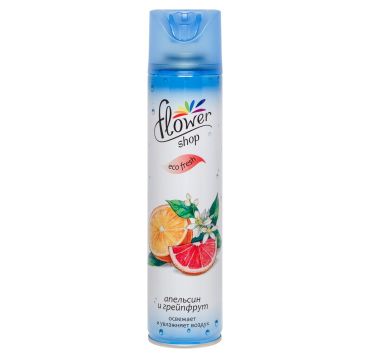 Освежитель воздуха "Flower shop" Апельсин и грейпфрут, аэрозоль, 300 мл 12 шт/кор РОССИЯ FS007/AFW06FS11