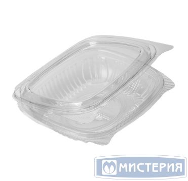 Контейнер овал 156х129х30мм, 250 мл, прозрачный
