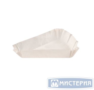 Розетка кондитерская треуг., 102х75х25 мм, бел., бум., 500 шт/упак 16 упак/кор РОССИЯ 1T -  W