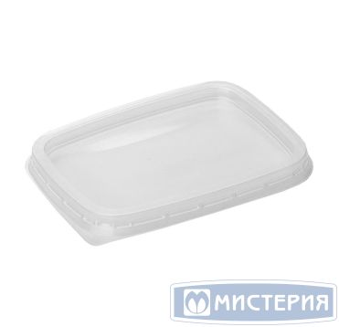 Крышка к контейнеру 108х82х3 мм, прозр., ПП, 50 шт/упак "ЮМТ" 1 000 шт/кор РОССИЯ 108001/108002