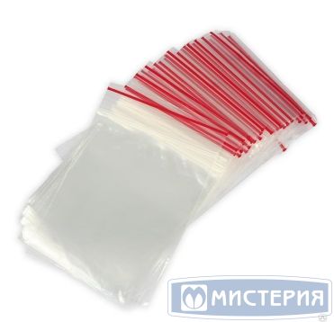Пакет Zip-Lock 50х70 мм, прозр., ПВД, 100 шт/упак 360 упак/кор КИТАЙ 0000114573