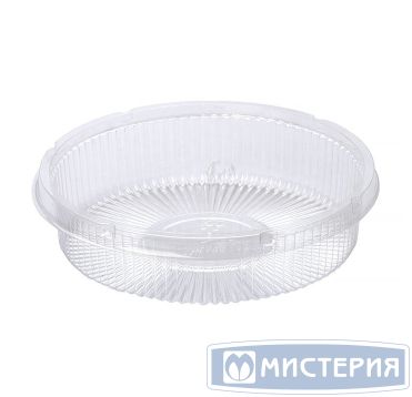 Контейнер 250 мл 1-секц. d132хh31 мм, без крышки, прозр., ОПС, 600 шт/кор "Комус" 600 шт/упак РОССИЯ СК-025 (Т)