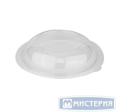 Крышка круглая d-194мм, h-40,5 мм, прозрачная ПЭТ, купольная