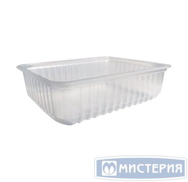 Контейнер 500 мл 1-секц. 179х132х37 мм, серия 179, без крышки, прозр., ПП, 50 шт/упак 500 шт/кор РОССИЯ