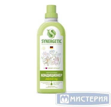 Кондиционер для белья "Synergetic" Райский сад, концентрат, флакон, 1000 мл 8 шт/кор РОССИЯ 110103/8