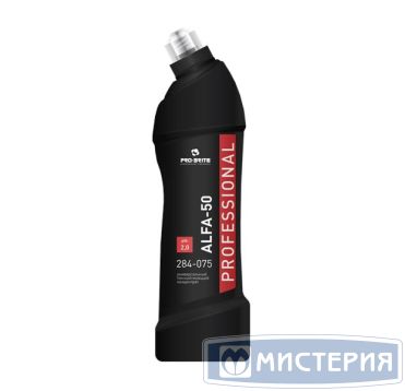 Средство для очистки сантехники "Pro-Brite" Alfa-50, изогнутое горло, 750 мл 14 шт/кор РОССИЯ 284-075