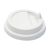 Крышка для стаканов, для холодных и горячих напитков, d 90 мм, белая, с клапаном, полистирол